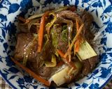 A picture of step 4 of Ketjap Knas – Indonesian-spiced venison.