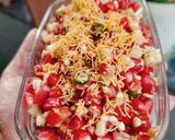 अनार की चाट(pomegranate tangy chaat recipe in Hindi) रेसिपी चरण 3 फोटो