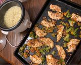 A picture of step 4 of One Pan Peanut Chicken.
