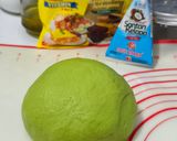 Foto langkah ke 6 dari resep Bakpao Pandan Isi Kacang Ijo Kupas.