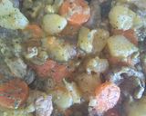 Foto del paso 3 de la receta: Estofado de pavo con verduras🧡💛💚