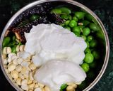 A picture of step 3 of Green Peas, Sabudana Balls (no,onion garlic).