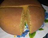 A picture of step 7 of Mango flavour cake.