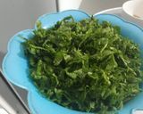 Hình bước làm 1 của món Canh cá rô đồng nấu rau cải xanh