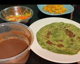 A picture of step 7 of Palak Paneer Frankie.