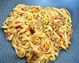 Gambar langkah 6 resipi 👩‍🍳Pasta Daging Cincang.