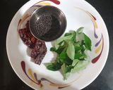 A picture of step 1 of Roasted Chana dal chutney.