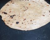 A picture of step 8 of Roti🥰.