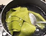 Foto del passaggio 9 della ricetta Cannelloni di manzo e agnello con sfoglia al basilico