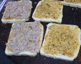 Foto del paso 2 de la receta: Cuadraditos de pan de molde con atún y jamón salado