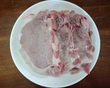 A picture of step 1 of Vietnamese Broken Rice with Grilled Pork Chop (Cơm tấm sườn).