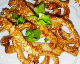 รูปขั้นตอนการทำที่ 3 ของ หนังหมูเส้นกรอบ Air Fryer