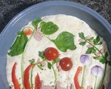Foto langkah ke 4 dari resep Focaccia Garden.