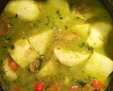 Chicken, Chickpeas in refreshing coriander yogurt sauce recipe step 2 photo