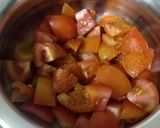 A picture of step 3 of Tomato ki sabji (zero oil).
