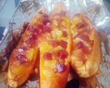 Foto del paso 4 de la receta: Canoas de Plátano Rellenas de Piña, Bocadillo, Queso y Tocineta
