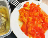 Foto del paso 2 de la receta: Pimientos rojos caramelizados con Huevos fritos