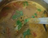 A picture of step 2 of Sambhar idli.