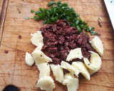 Foto del paso 1 de la receta: Empanadas a la parrilla de morcilla y mozzarella