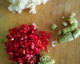 Foto langkah ke 3 dari resep Tahu cabe garam mudah ekonomis.