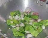 A picture of step 3 of Chili Paneer.