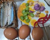Foto langkah ke 1 dari resep Orak Arik Pindang Pete.