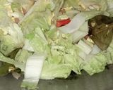 Foto langkah ke 3 dari resep Tumis Sawi Putih Telur Kapri.