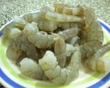 Foto del paso 1 de la receta Arroz frito con camarones y crema