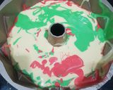 Foto langkah ke 3 dari resep Cake pelangi.