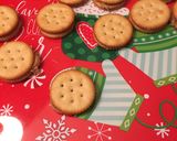 A picture of step 2 of Tagalong cookies.