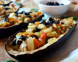 Foto del paso 4 de la receta: Berenjenas rellenas de verduras