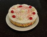 A picture of step 22 of White Chocolate Cherry Truffle Cheesecake.