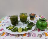 A picture of step 4 of Refreshing mint lemonade.