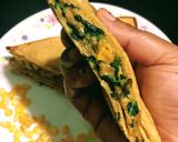 A picture of step 7 of Cheesy Corn Spinach Sandwich.