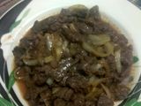 Simple Beef teriyaki ala hokben