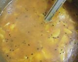 A picture of step 1 of Aloo ki bhaji.
