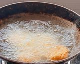 A picture of step 4 of Sabudana Vada with Sago flour.