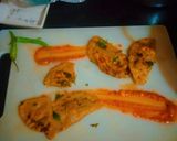 A picture of step 6 of Panner tomato farre.
