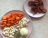 Húsvéti bableves recept fázis 2 fotója