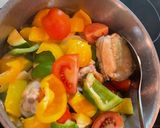 A picture of step 12 of Mother’s healthy chicken minestrone.