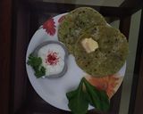 ગોબી પાલક પનીર પરાઠા રેસીપી સ્ટેપ2ફોટો