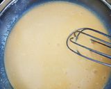 A picture of step 3 of Caramel Bread Pudding (Eggless).