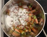 A picture of step 3 of Not complicated rhubarb compote.