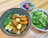 Hình bước làm 7 của món Mì Quảng tôm thịt