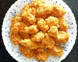 A picture of step 1 of Crispy Chicken Tikka Popcorn 😍.