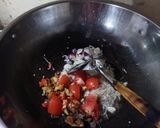 Foto langkah ke 4 dari resep Tumis Selada Air Terasi.