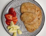 Hình bước làm 3 của món Pancake chuối / Banana pancakes