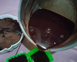 Foto langkah ke 3 dari resep Pudding Coklat Vla Vanilla.