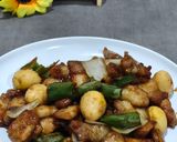 Foto langkah ke 4 dari resep Fei Da Chu (Hunan Stir Fry Pork).