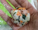 Foto langkah ke 6 dari resep Bola Bola Nasi Sayur Ngumpet.